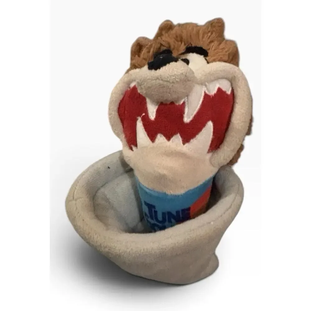 BarkBox Space Jam Taz Tornado Plush Dog Toy Tasmanian Devil BARK 2021 Rare